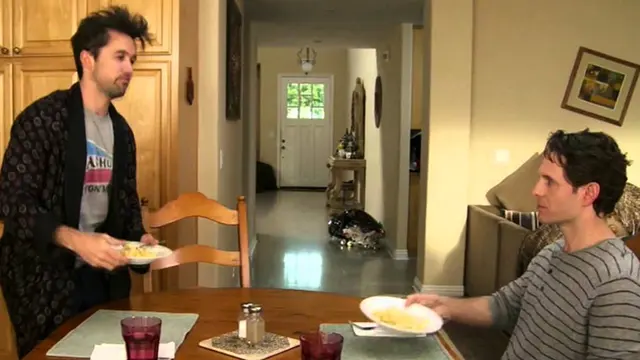 Guy throws away a plate blank meme template