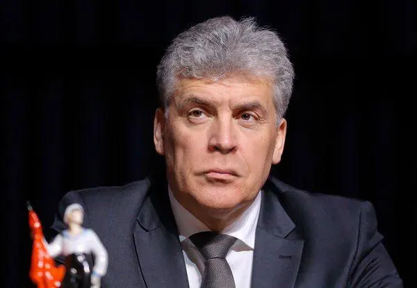 Grudinin without mustache blank meme template