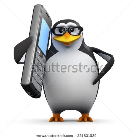 Penguin with glasses meme template