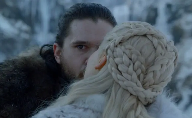 Jon Snow and the dragon blank meme template