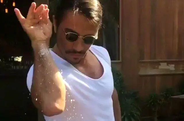 Salt bae blank meme template