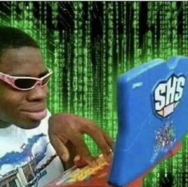 Black Hackerman blank meme template