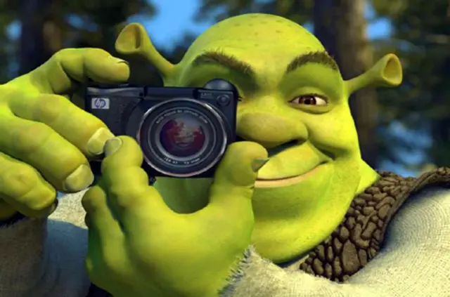 Shrek’s Cringe Compilation blank meme template
