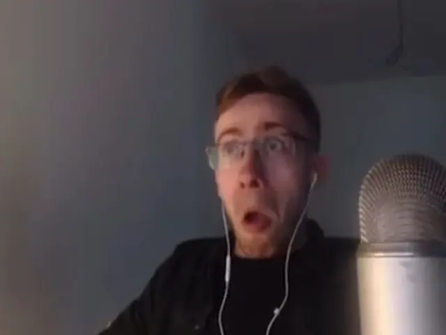 Shevtsov is surprised on the stream (what is Hot Tubs) blank meme template