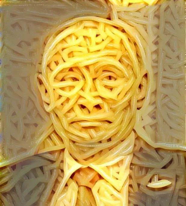 Spaghetti face blank meme template
