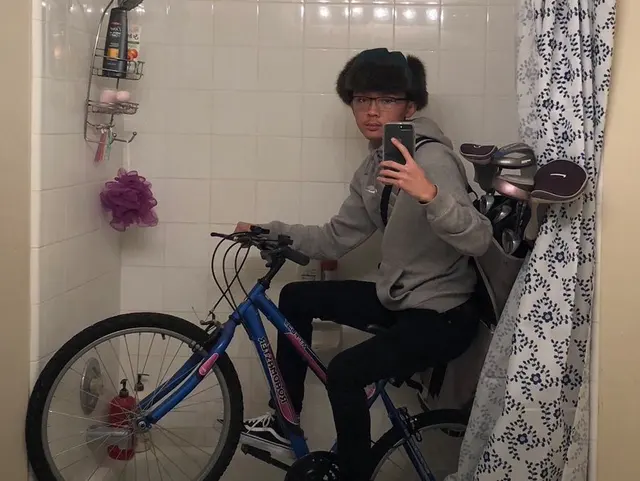 Selfie Olympics meme template