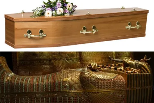 Coffin vs. Sarcophagus blank meme template