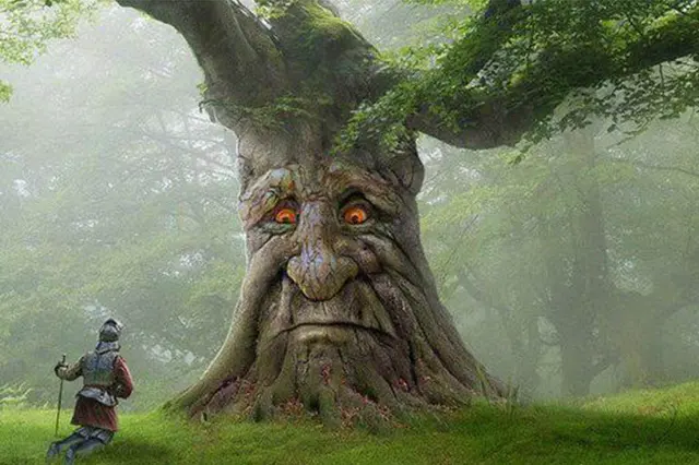Wise Mystical Tree blank meme template