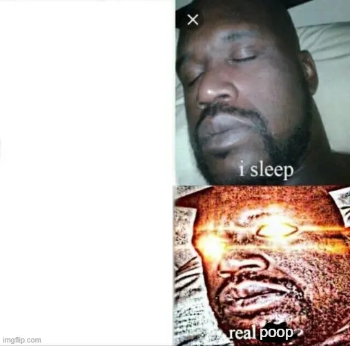Sleeping Shaq
