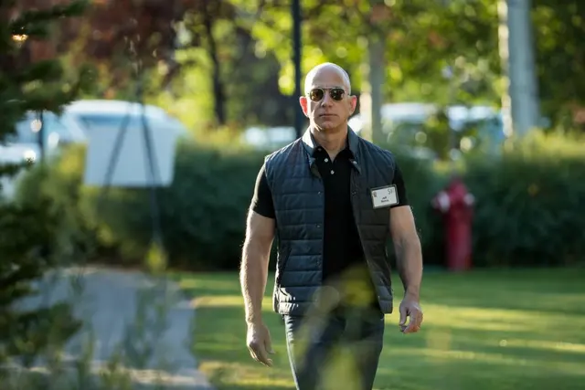 Swole Jeff Bezos blank meme template