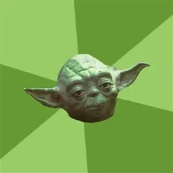 Advice Yoda blank meme template