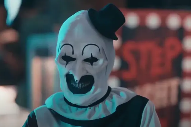 Art the Clown Grinning blank meme template