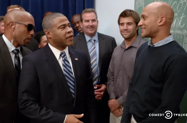 Jordan Peele’s Obama Meet & Greet meme template