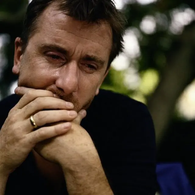 Tim Roth crying blank meme template