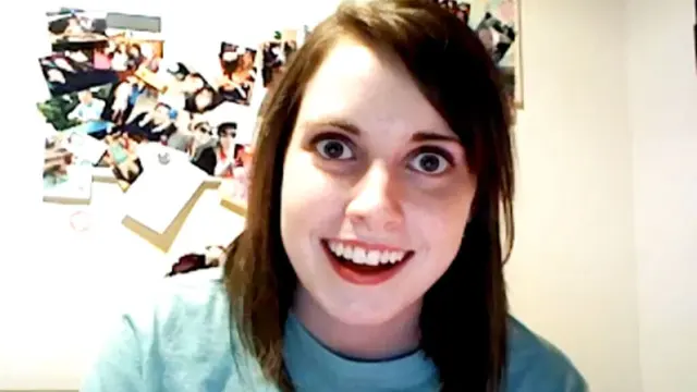 Overly Attached Girlfriend blank meme template