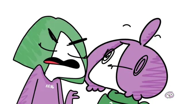 While Lena has problems blank meme template