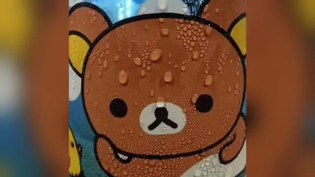 Sweating Rilakkuma blank meme template
