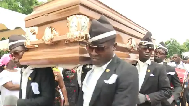 Dancing Coffin blank meme template