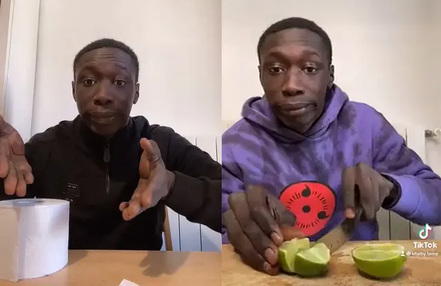 Khaby Lame meme template