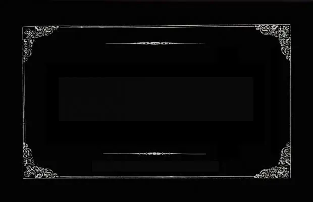 Silent Movie Card blank meme template