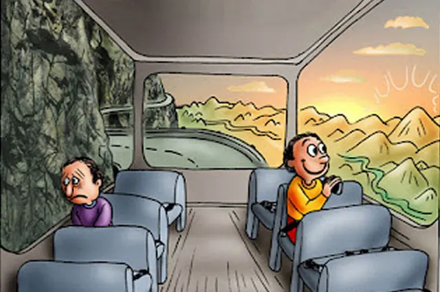 Two Guys on a Bus meme template