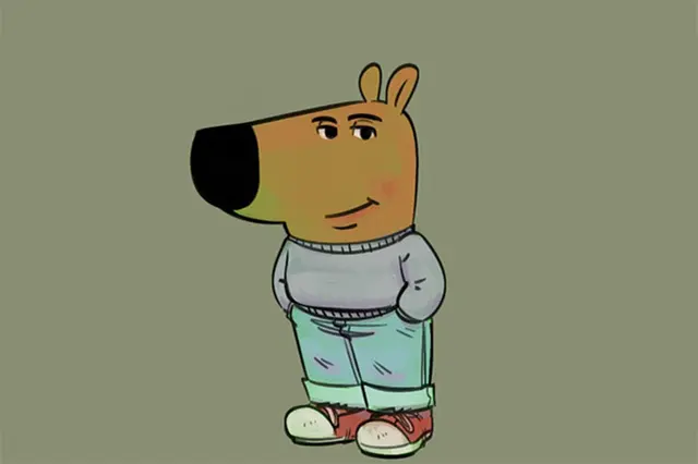 Just a chill guy blank meme template