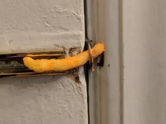Cheetos Lock blank meme template