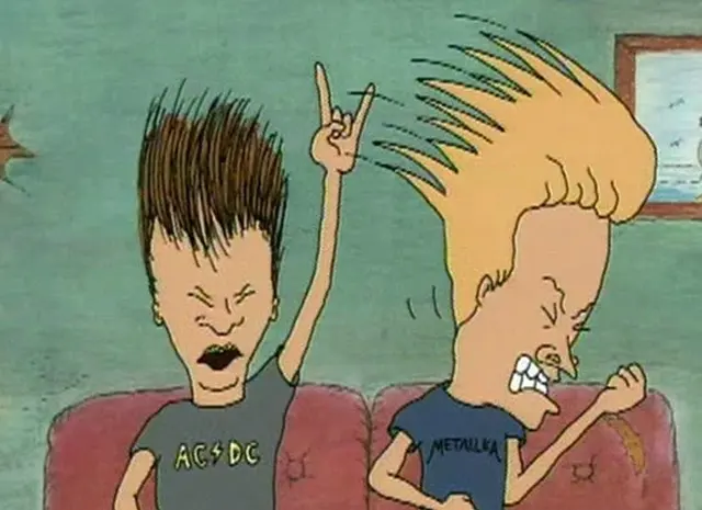 Beavis and Butt-head meme template
