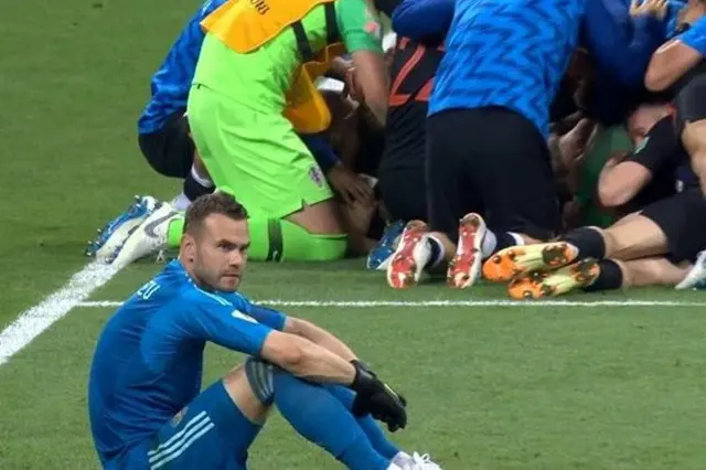 Sad Akinfeev sits on the field blank meme template