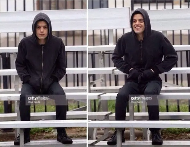 You’re sitting there looking so sad meme template