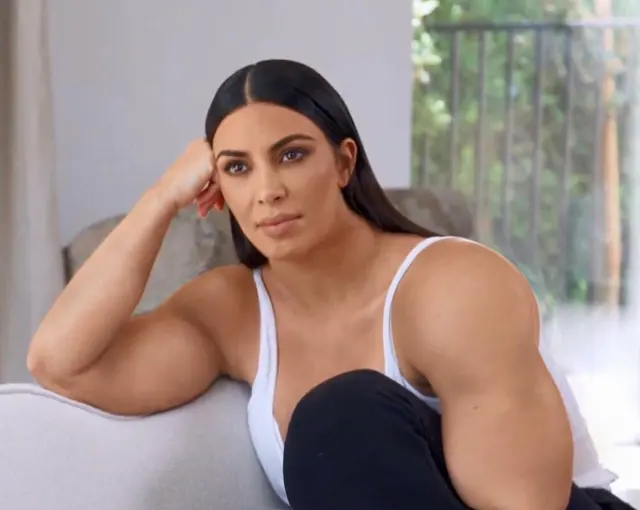 Gym Kardashian blank meme template