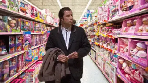 Confused Travolta blank meme template