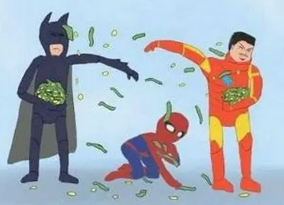 Pathetic Spidey blank meme template