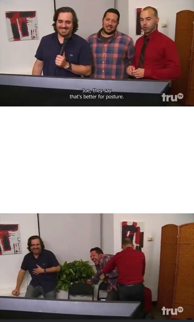 Impractical Jokers meme template