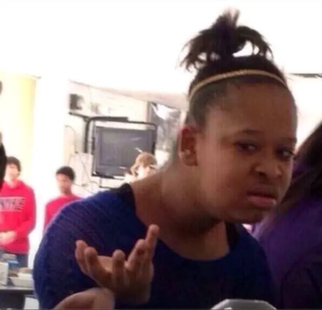 Confused Black Girl blank meme template