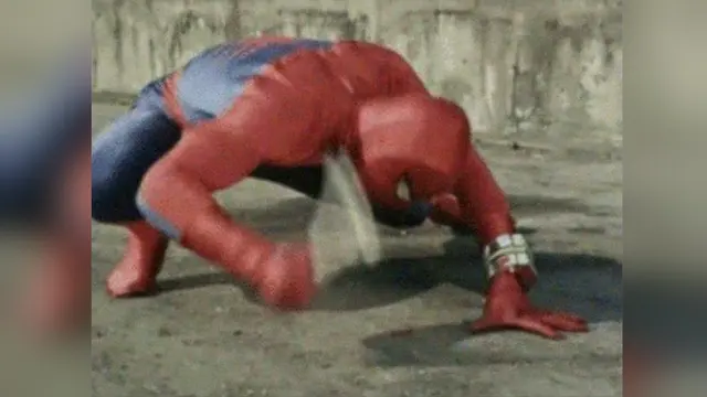 Spider-Man with a Wrench blank meme template