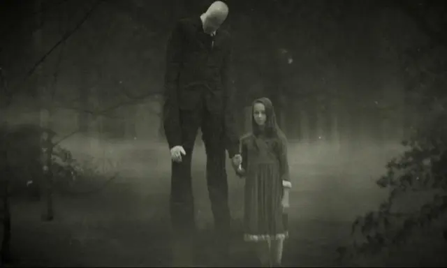 Slender Man blank meme template
