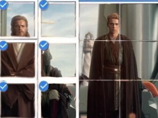 Select all squares blank meme template
