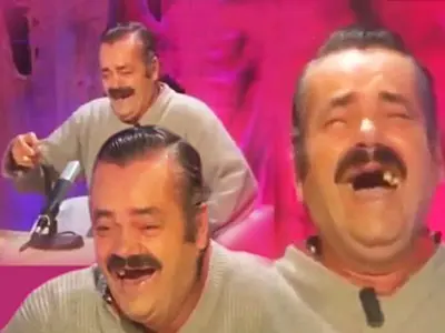 El Risitas blank meme template