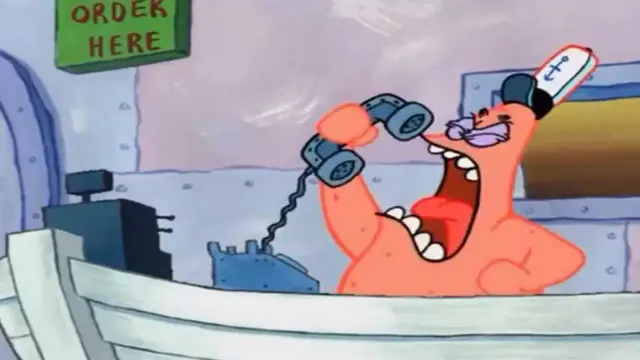 No, This Is Patrick meme template