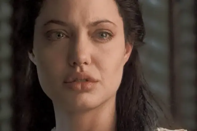 Angelina Jolie cries blank meme template