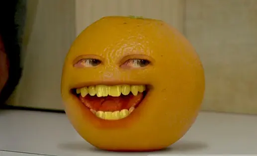 Annoying Orange blank meme template