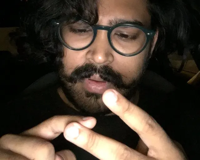 Man counting on fingers blank meme template
