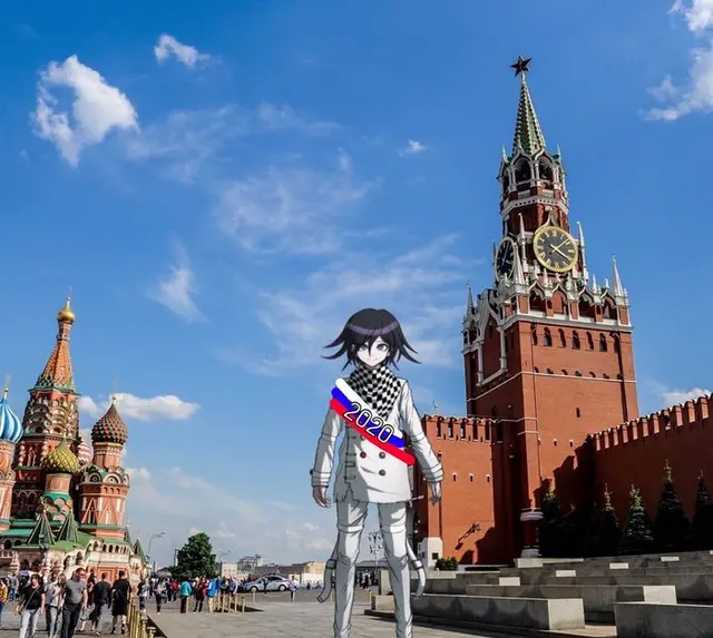 Kokichi 2020 blank meme template