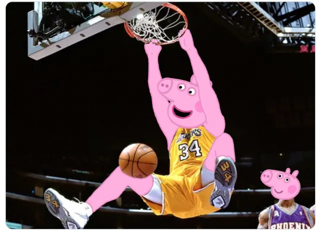 Peppa Pig’s Height meme template