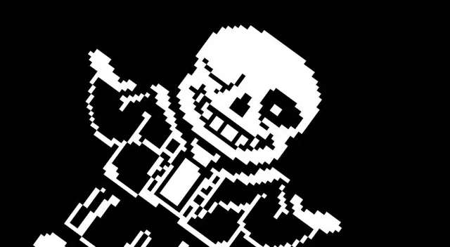 Шаблон мема «Санс / Megalovania» без готовой подписи
