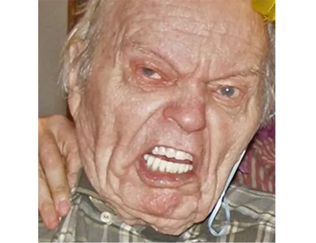 Grumpy Grandpa blank meme template
