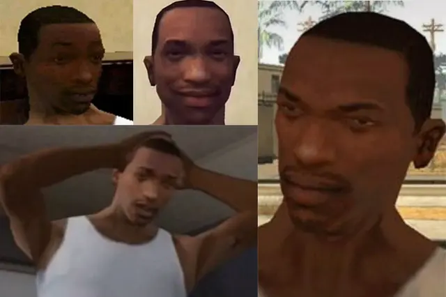 CJ in correspondence blank meme template
