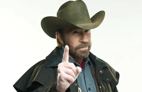 Chuck Norris blank meme template