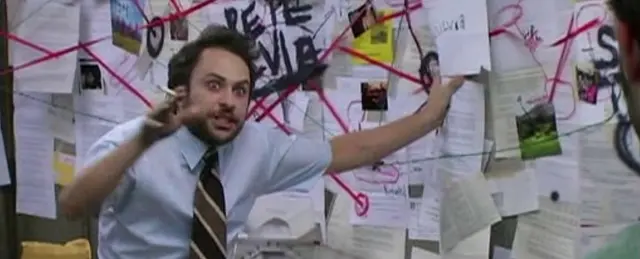 crazy conspiracy theory map guy blank meme template